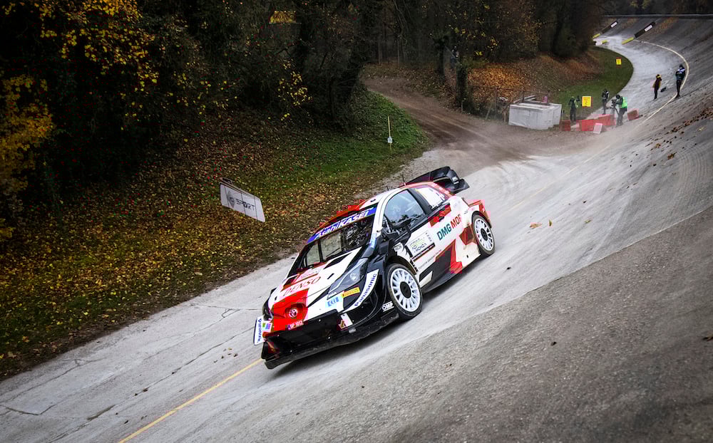 WRC Rally Monza: Toyota's Ogier heads Neuville after first stage