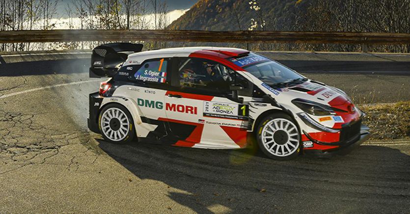 WRC Rally Monza: Ogier leads but Evans still on course for title