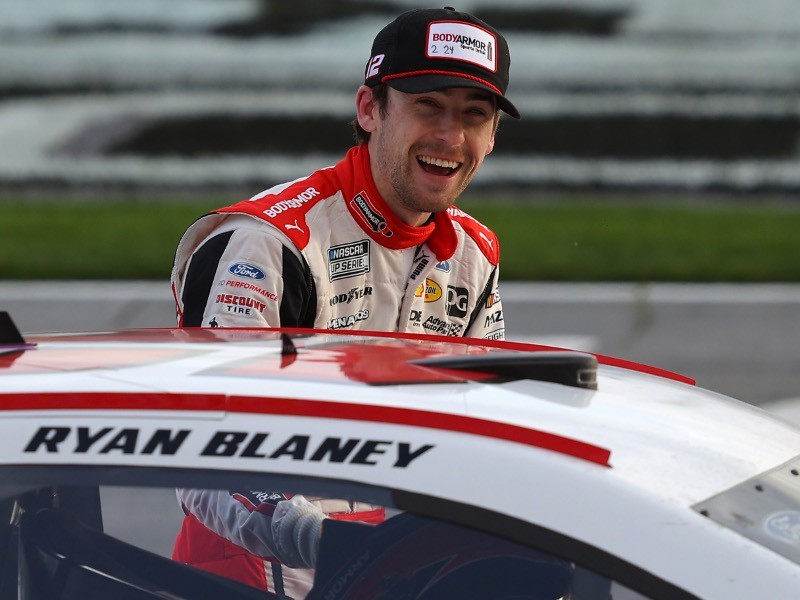 
                  Ryan Blaney living up to expectations